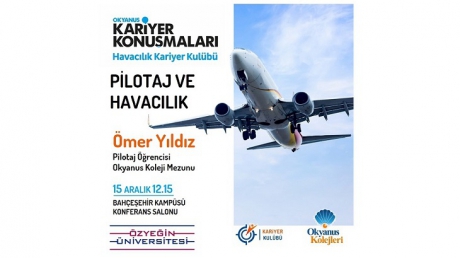 Bahçeşehir Okyanus Koleji Havacılık Kulübü Pilotaj ve Havacılık Seminerinde