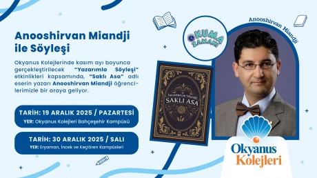 Yazarımla Söyleşi: Anooshirvan Miandji ile “Saklı Asa”