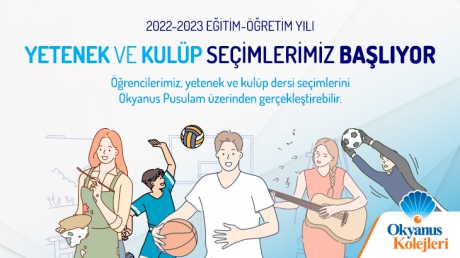 Yetenek ve Kulüp Seçimleri Başlıyor!