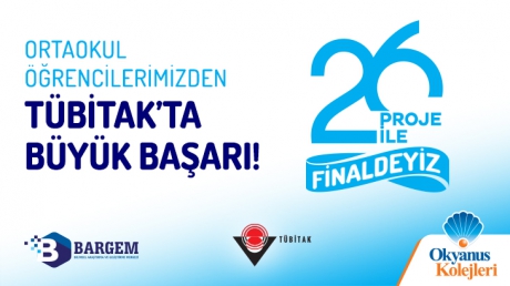 ORTAOKUL ÖĞRENCİLERİMİZDEN TÜBİTAK’TA BÜYÜK BAŞARI!