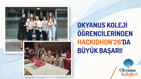 Ortaokullar Arası düzenlenen Geleneksel HACKIDHON’26 Yarışması’nda öğrencilerimizden büyük başarı!