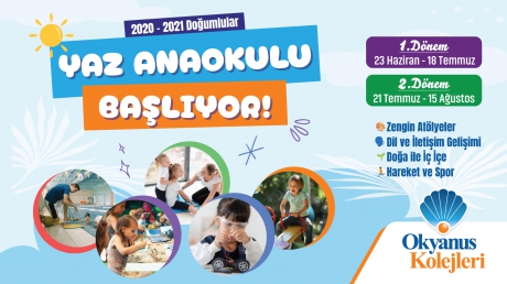 Yaz Anaokulu Başlıyor