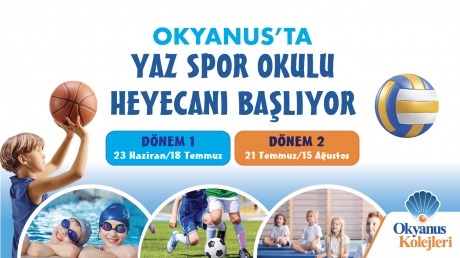 Yaz Spor Okulu Heyecanı Başlıyor