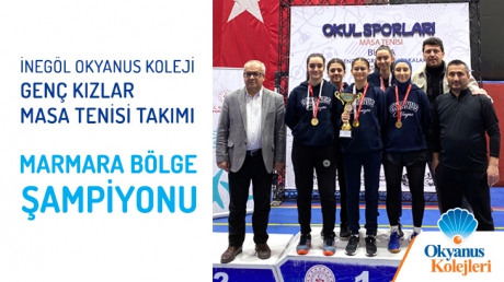 inegöl Okyanus Koleji Genç Kızlar Masa Tenisi Takımı