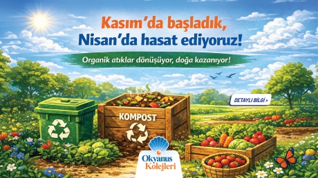 Organik atıklar dönüşüyor, doğa kazanıyor!